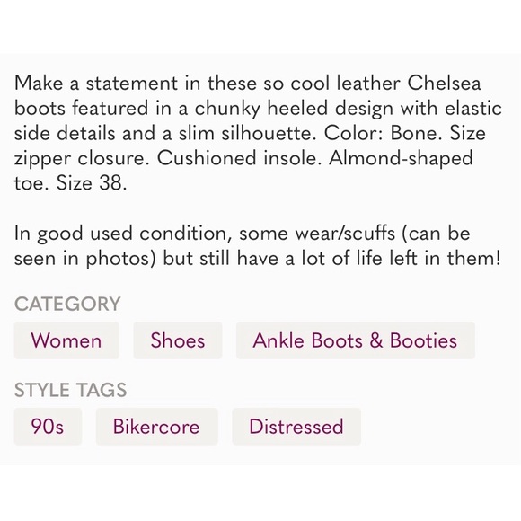 FREE PEOPLE • James Chelsea Boots - Picture 5 of 7